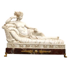 Marble sculpture of Paolina
