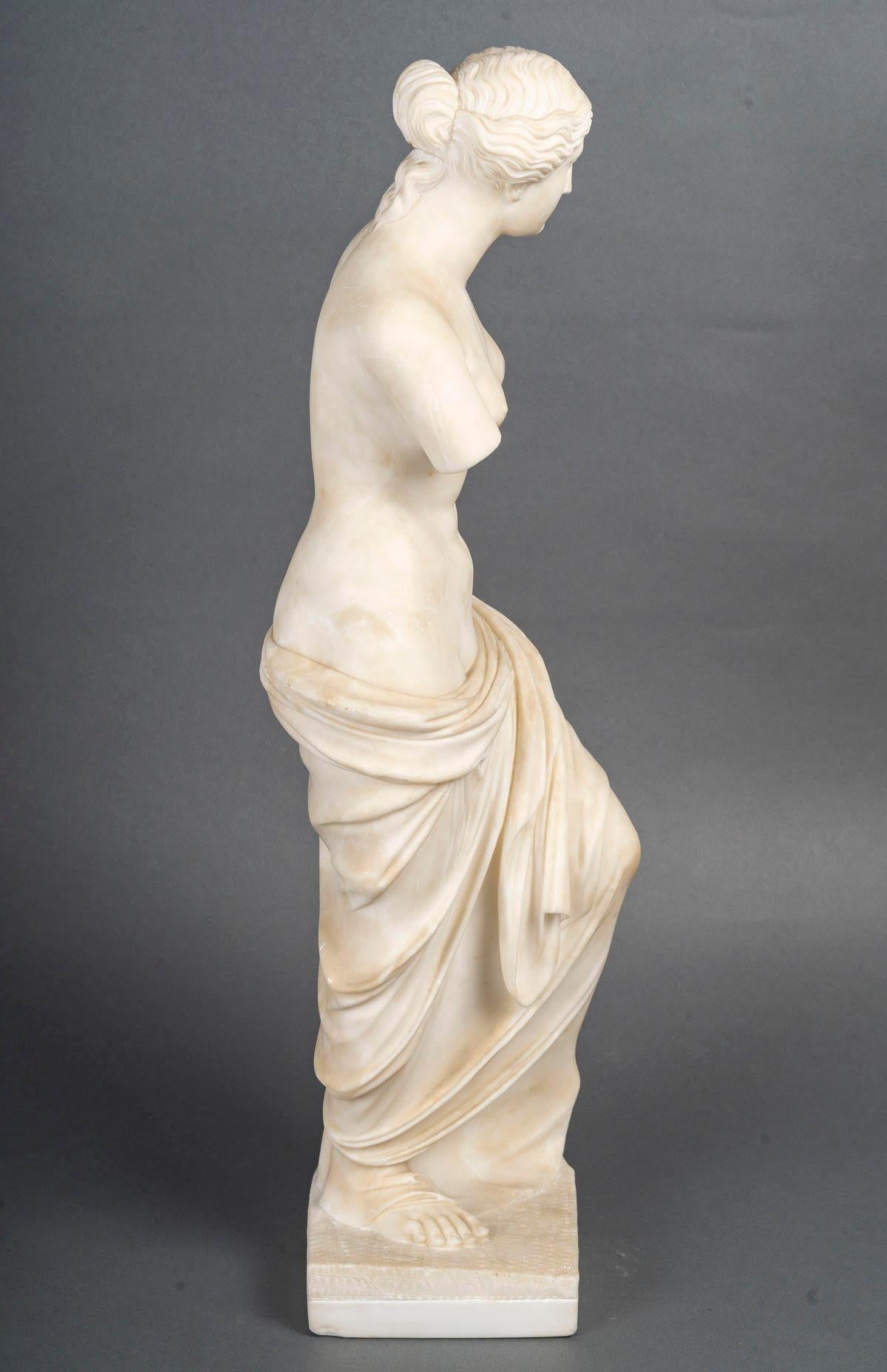 Marble Sculpture Representing the Venus de Milo, 20th Century. 2