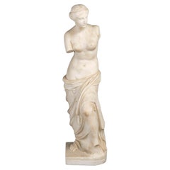 Marble Sculpture Representing the Venus de Milo, 20th Century.