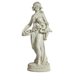 Marble Sculpture Signed Clodion, French 19th Century