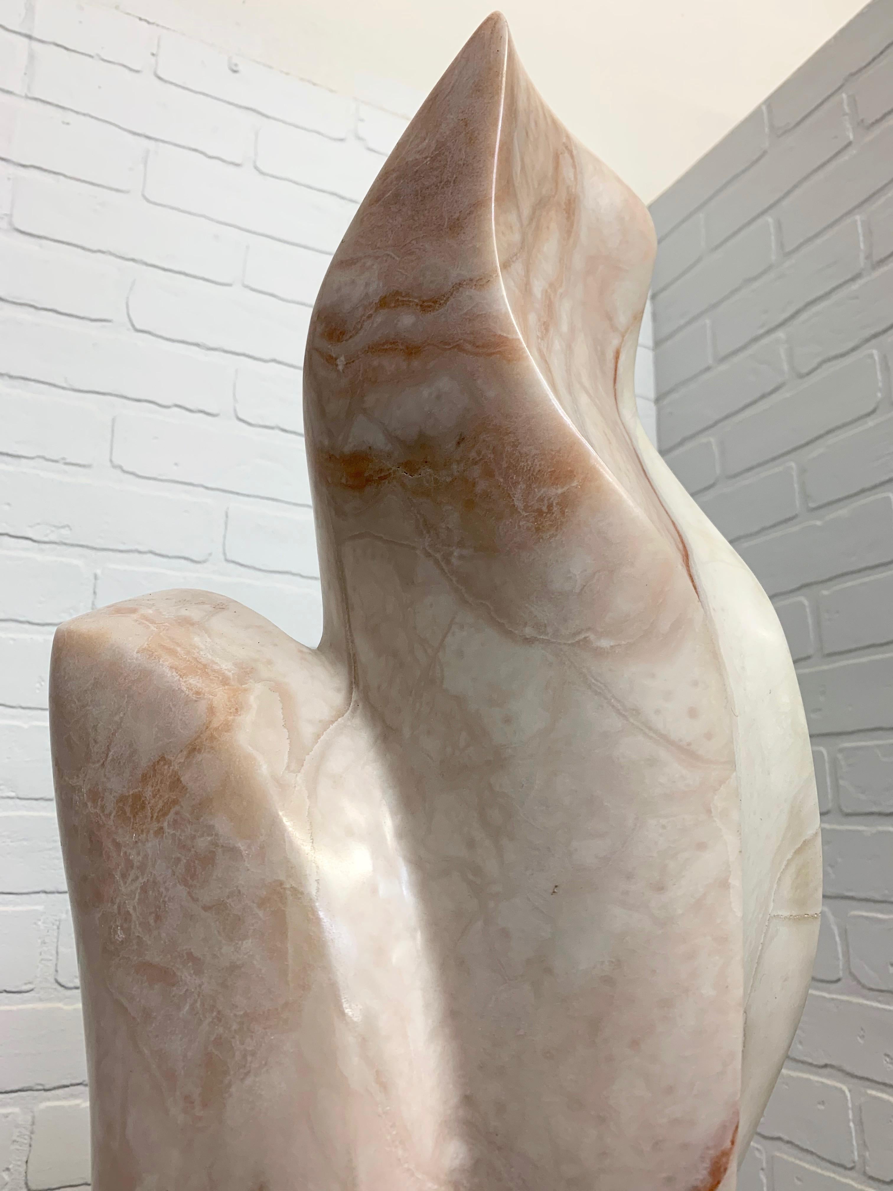 Marble Sculpture Titled 