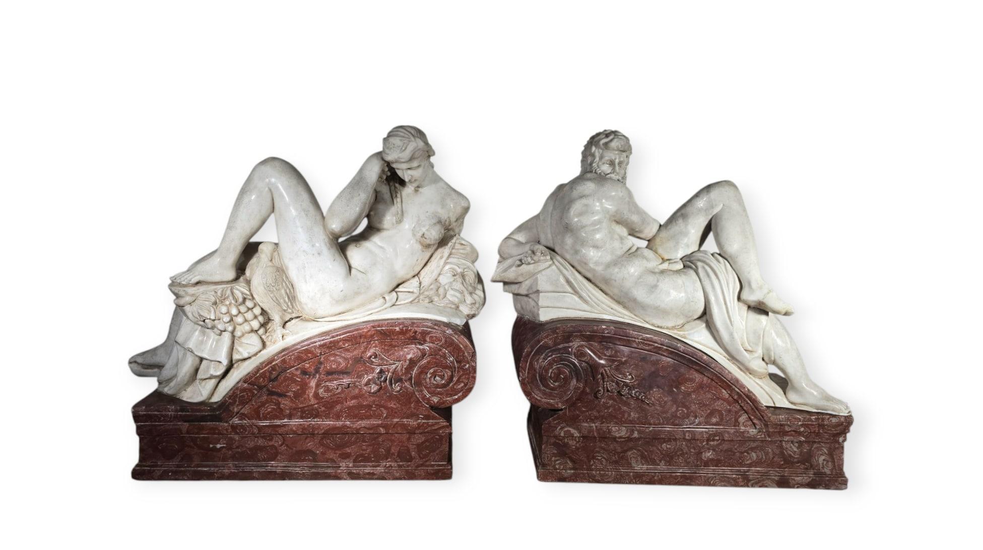 Sculture in marmo di Michelangelo Buonarroti - 
