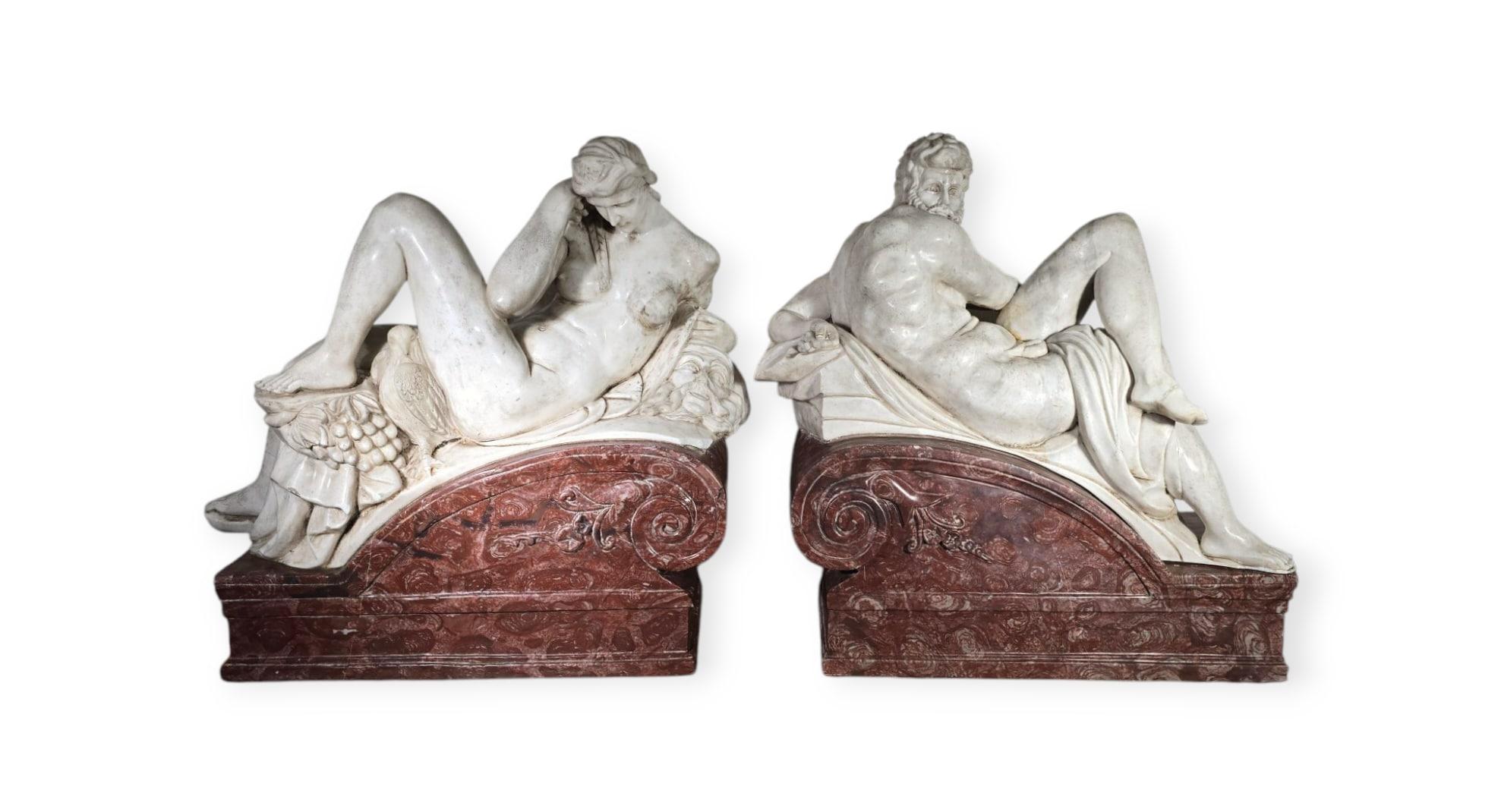 Sculture in marmo di Michelangelo Buonarroti - 