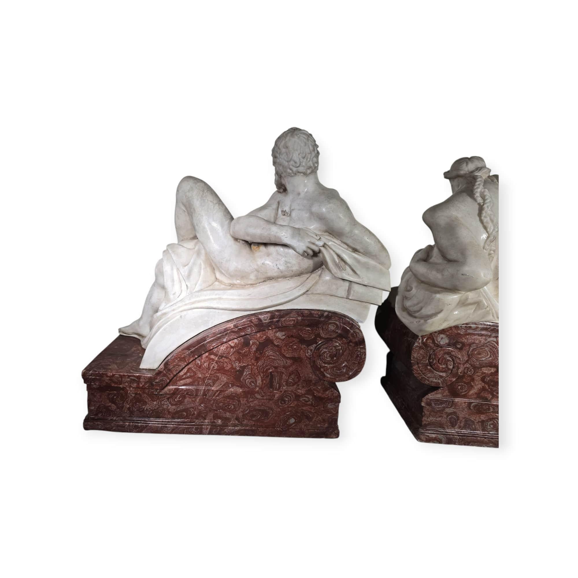 Sculture in marmo di Michelangelo Buonarroti - 