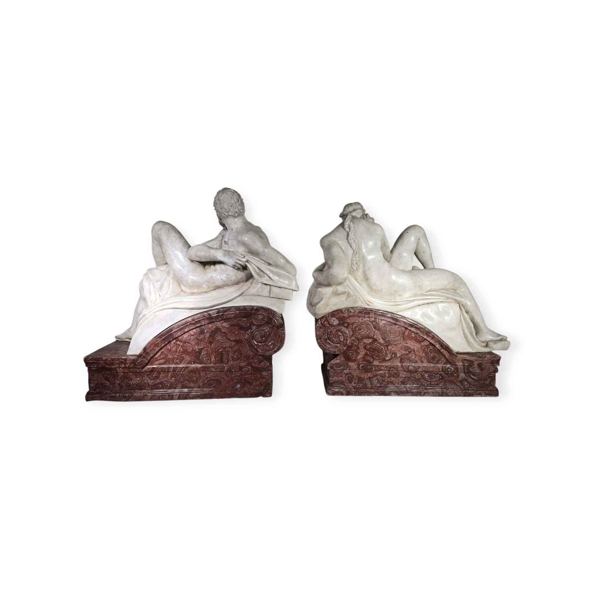 Sculture in marmo di Michelangelo Buonarroti - 