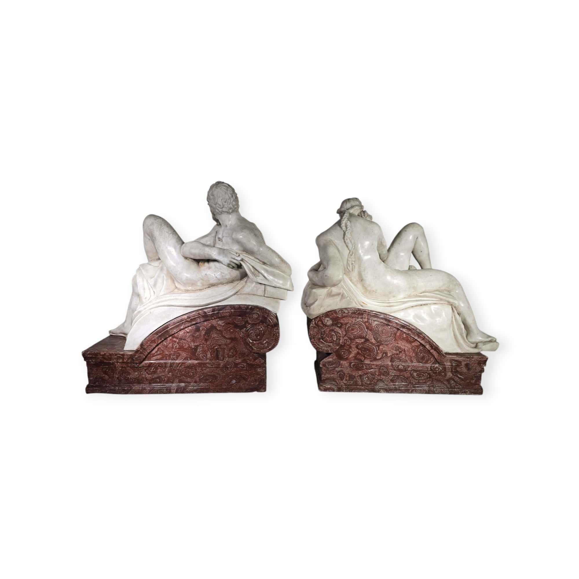 Sculture in marmo di Michelangelo Buonarroti - 