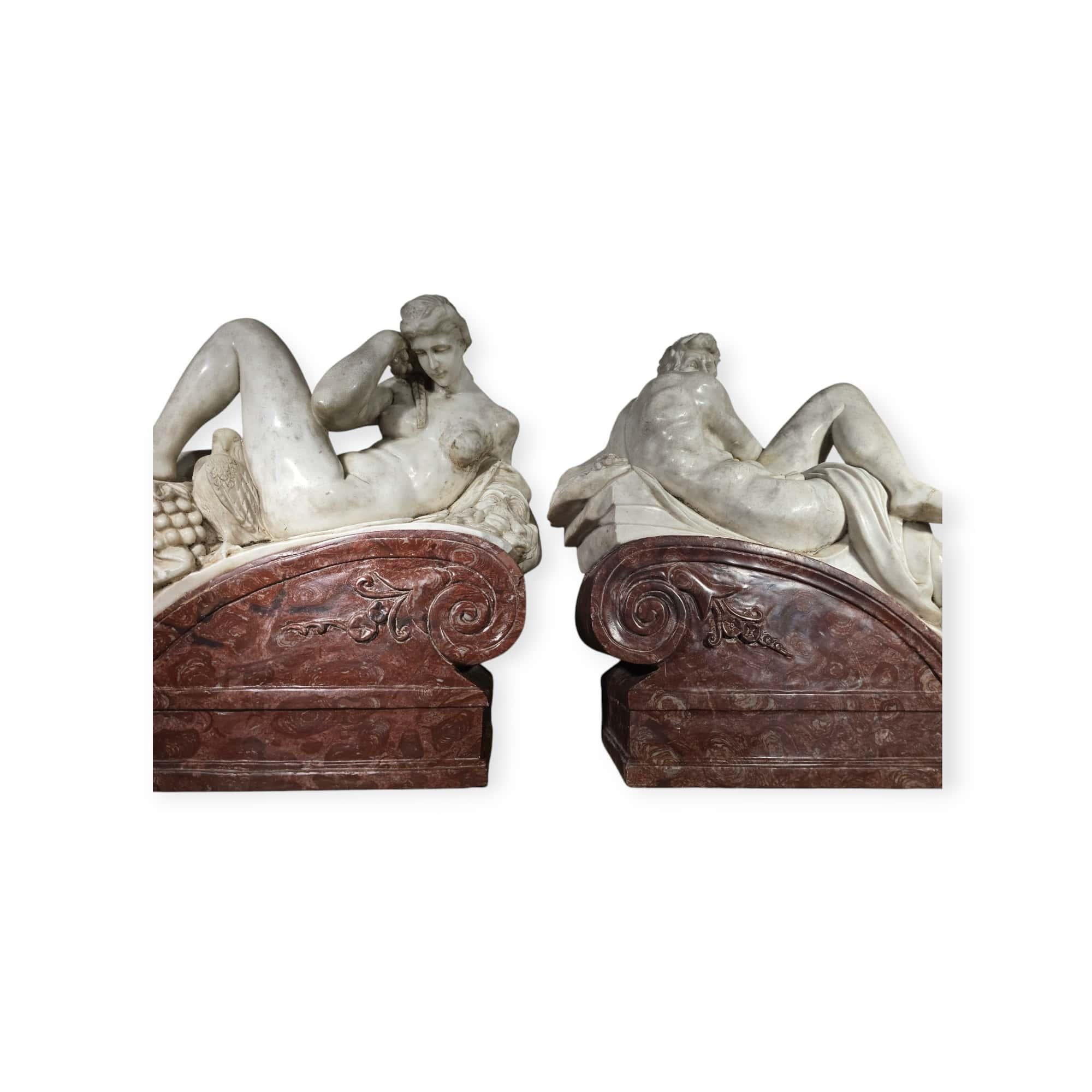 Sculture in marmo di Michelangelo Buonarroti - 