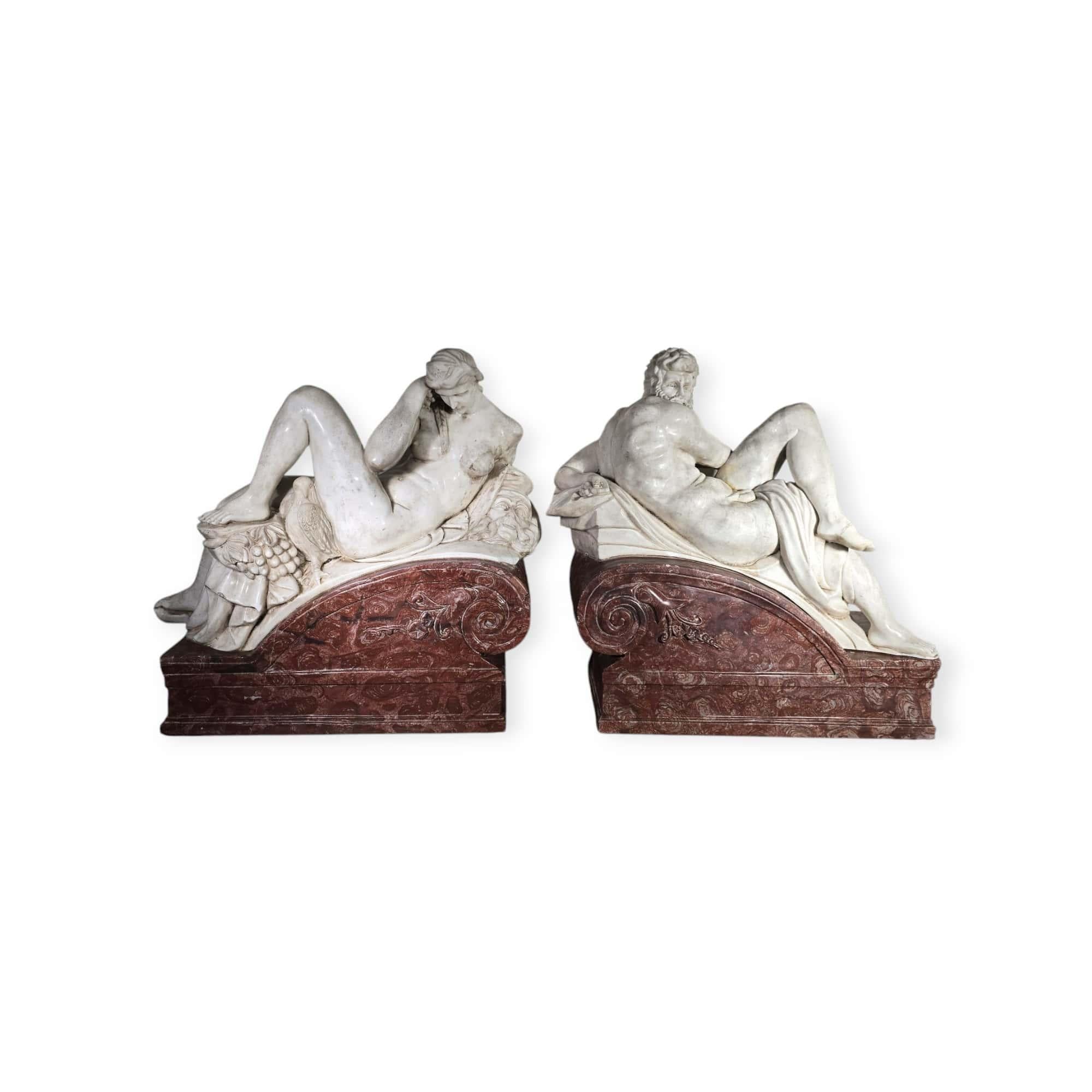 Sculture in marmo di Michelangelo Buonarroti - 