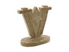 Marble Shabbat Candlestick, Cyprus 1948