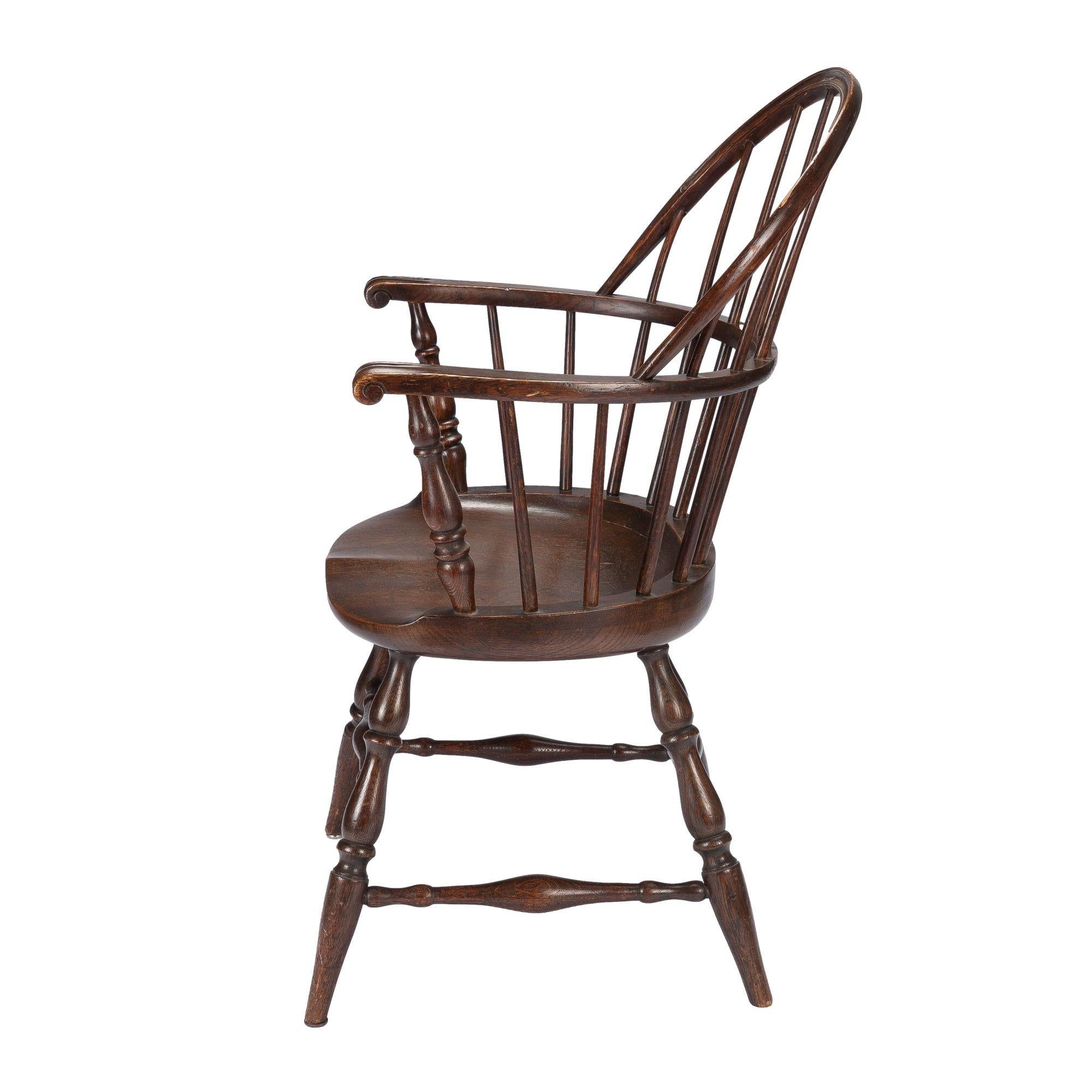 bow back windsor chair