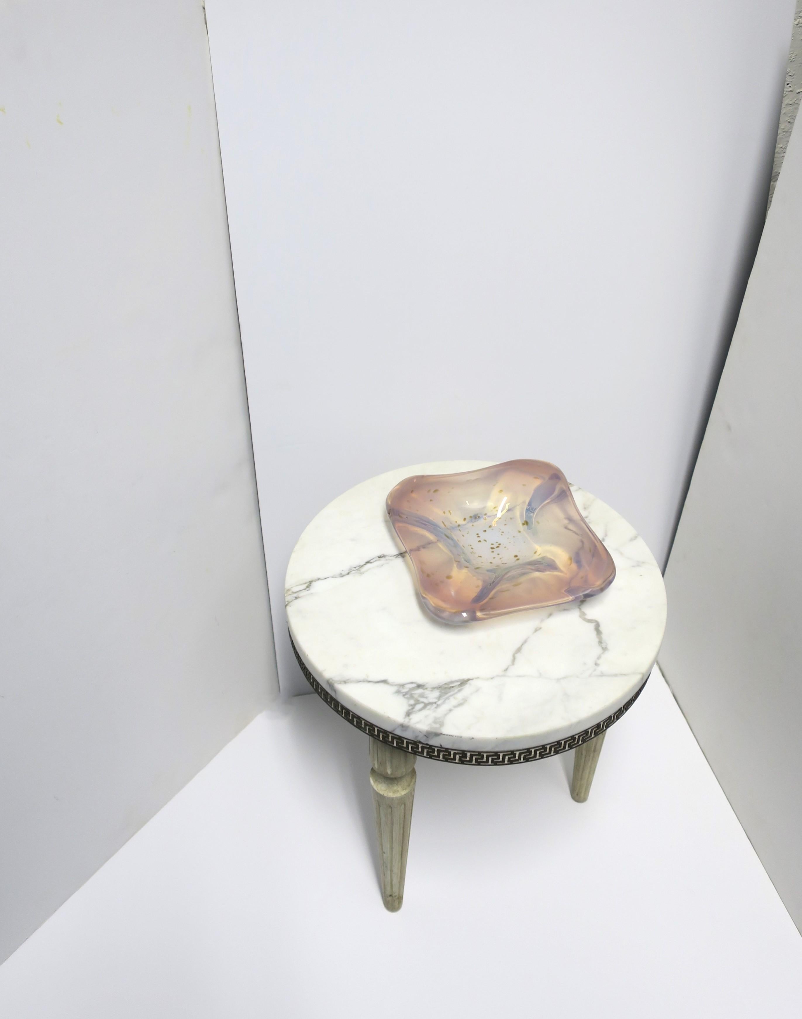 Marble Side Drinks Table in the Neoclassical Style For Sale 8
