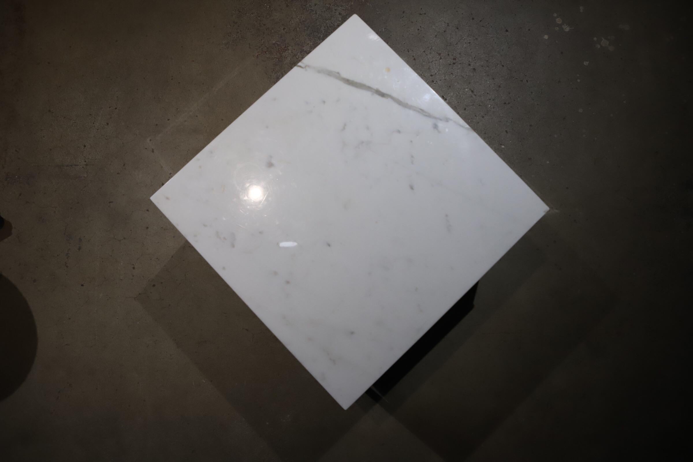 Marble Side Table by Florence Knoll In Good Condition In Oklahoma City, OK