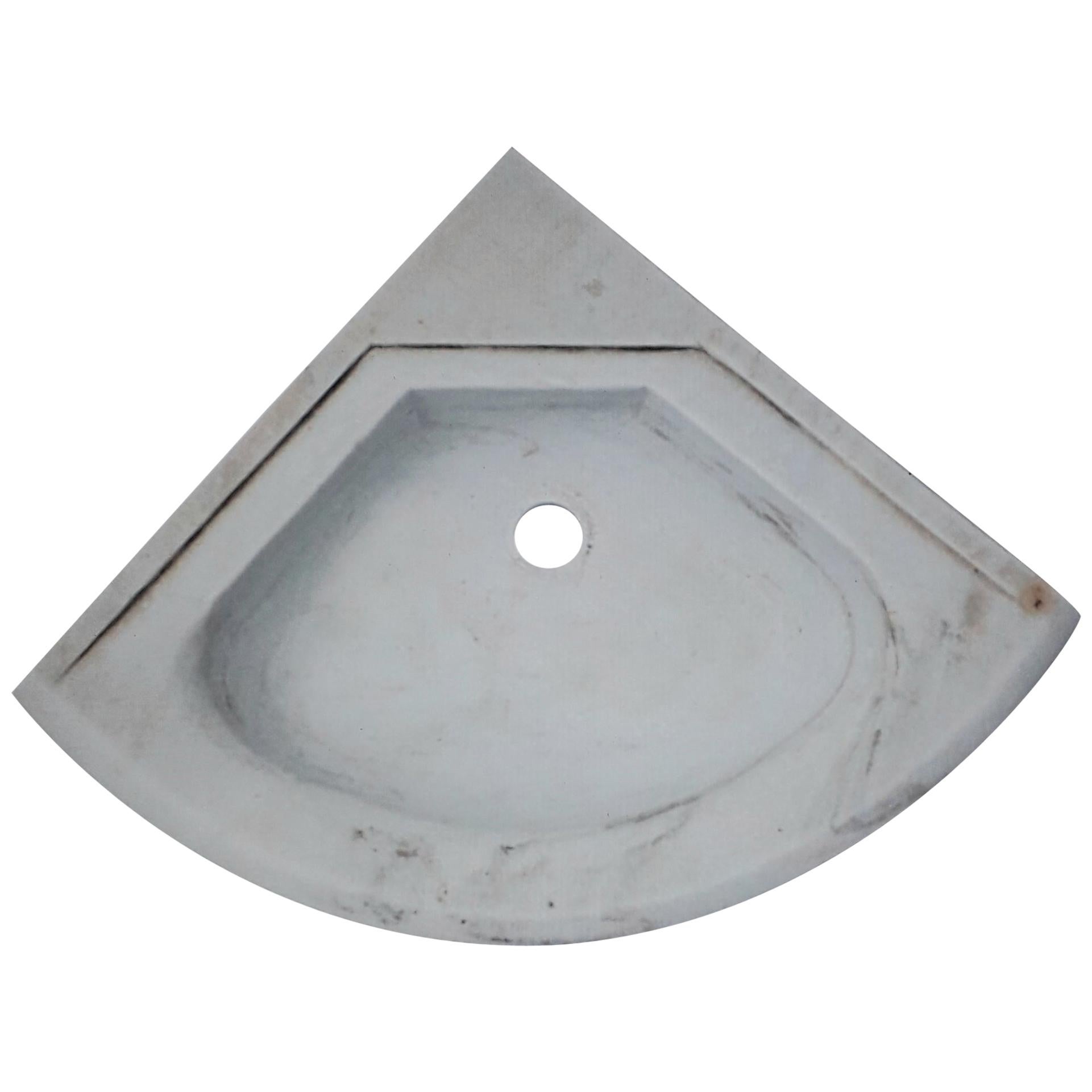 Marble Stone Sink Corner Basin