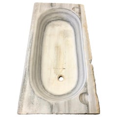C. 1800 Greek Marble Sink