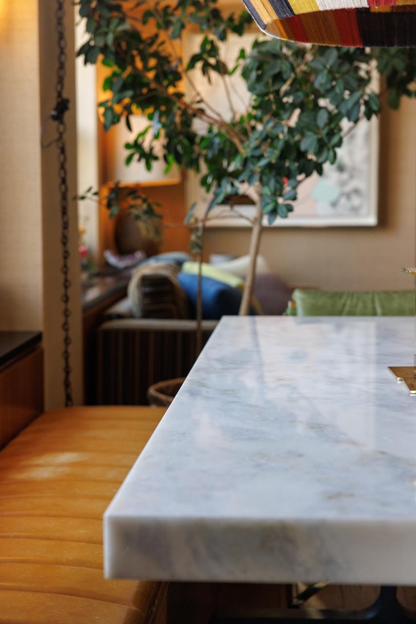Marble Slab Dining Table in Mid-Century Modern Style from Consort Homes.

Andy Cohen is a longtime supporter of Housing Works and has generously donated this exclusive item from his personal home collection, to be sold on 1stDibs, in support of