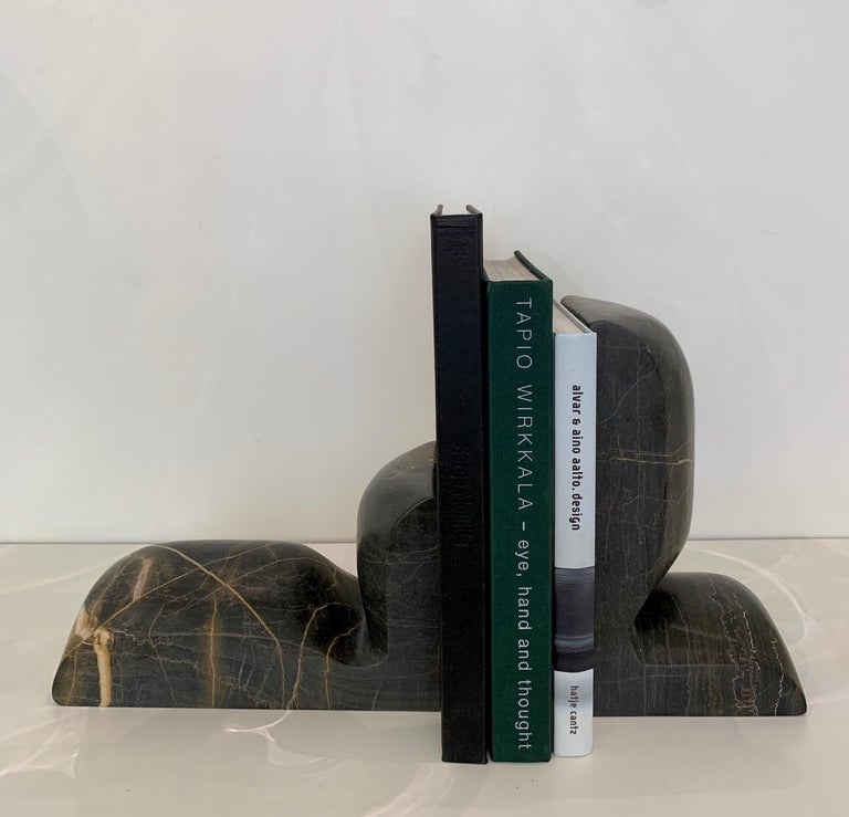 Marble 'SLO' Book Ends by Christophe Delcourt for Collection Particulière  3