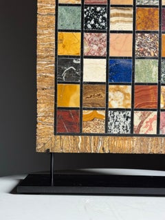 Marble Specimen tableau 19th century