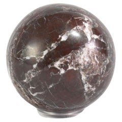 Sphère en marbre Serre-livres