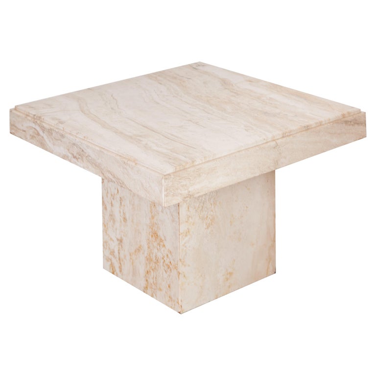 Marble Square Coffee Table, Italy For Sale