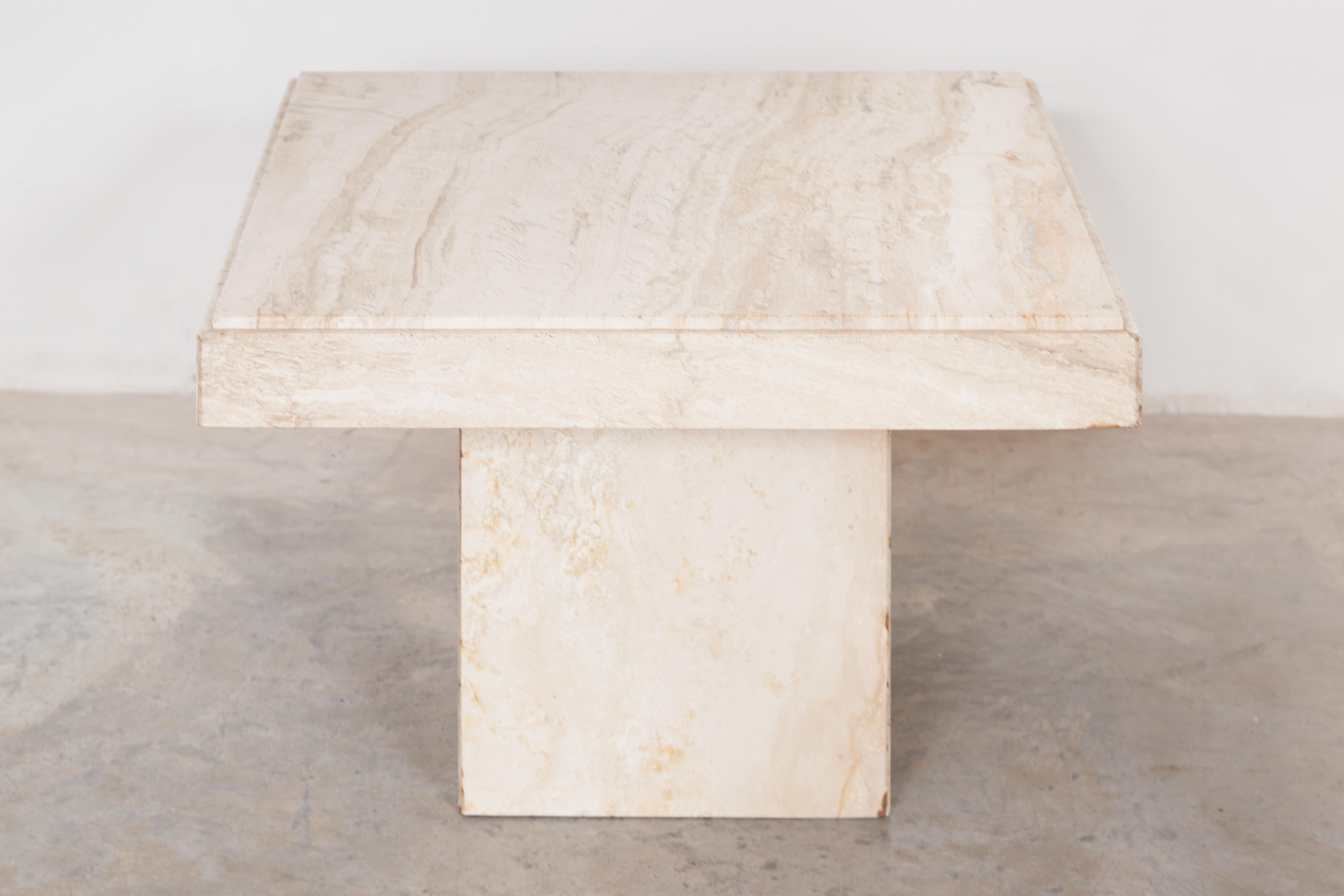 square marble coffee table