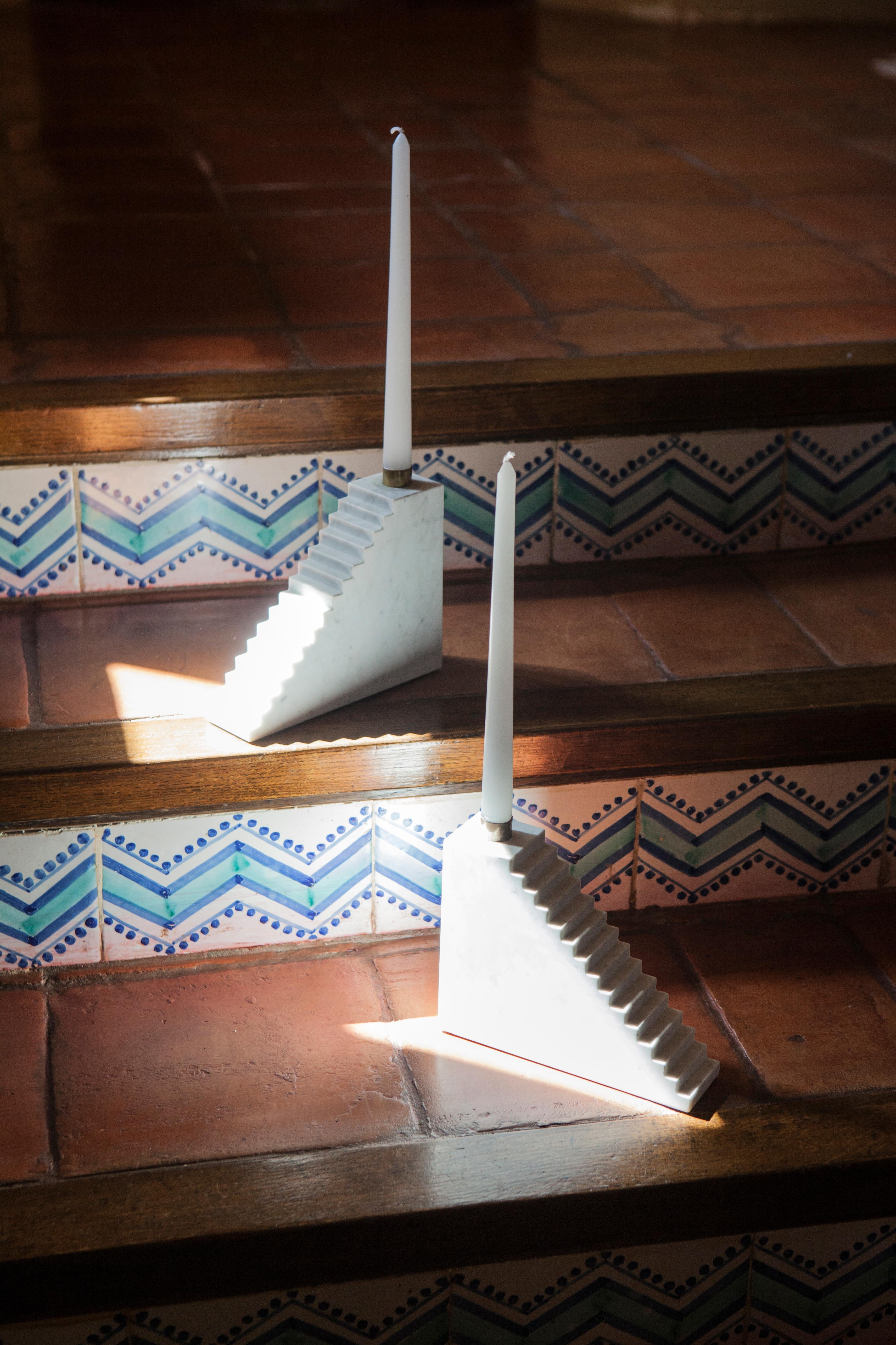 Brass Marble Stairs by Joseph Vila Capdevila For Sale