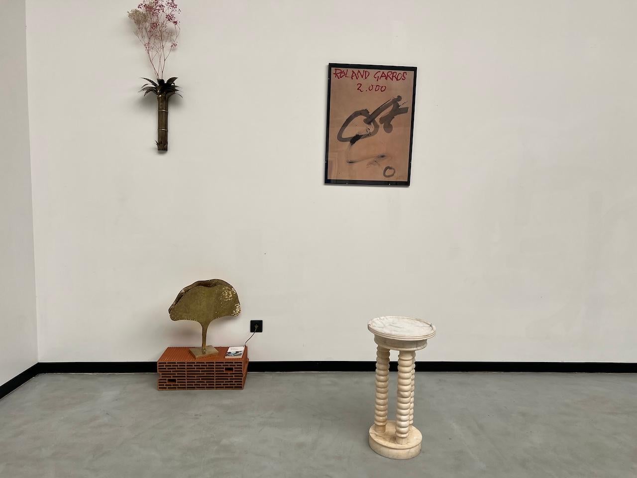 Stand en marbre avec 3 colonnes, vers 1970, France en vente 15