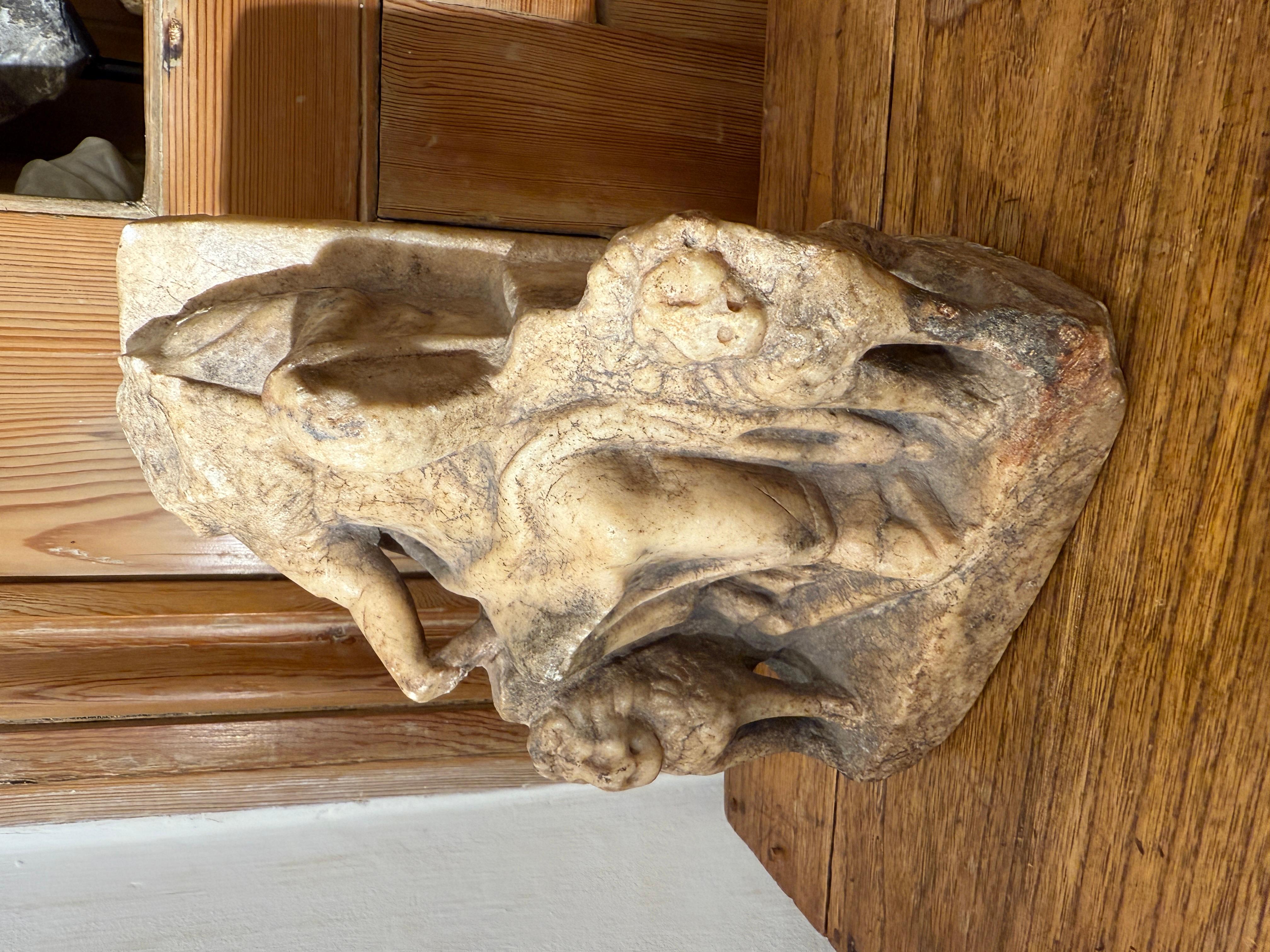 Statuette en marbre de Cybèle trônant, Empire romain, vers le IIIe siècle après J.-C. en vente 7