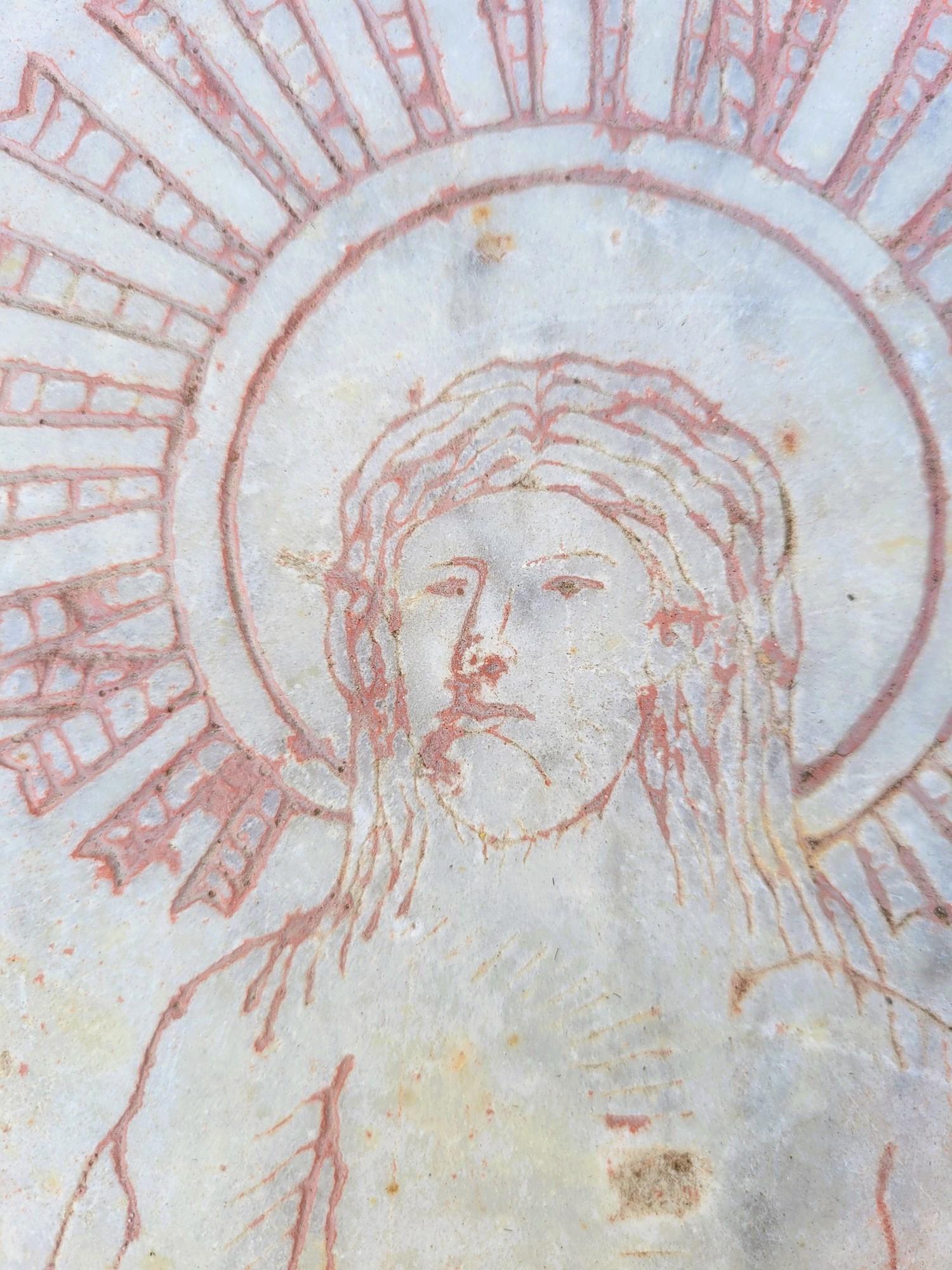 Steele en marbre, Christ de la résurrection, 16e/17e siècle en vente 2