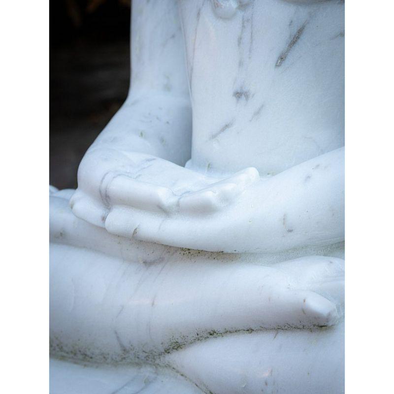 Marble Stone Jain Statue from India For Sale 7