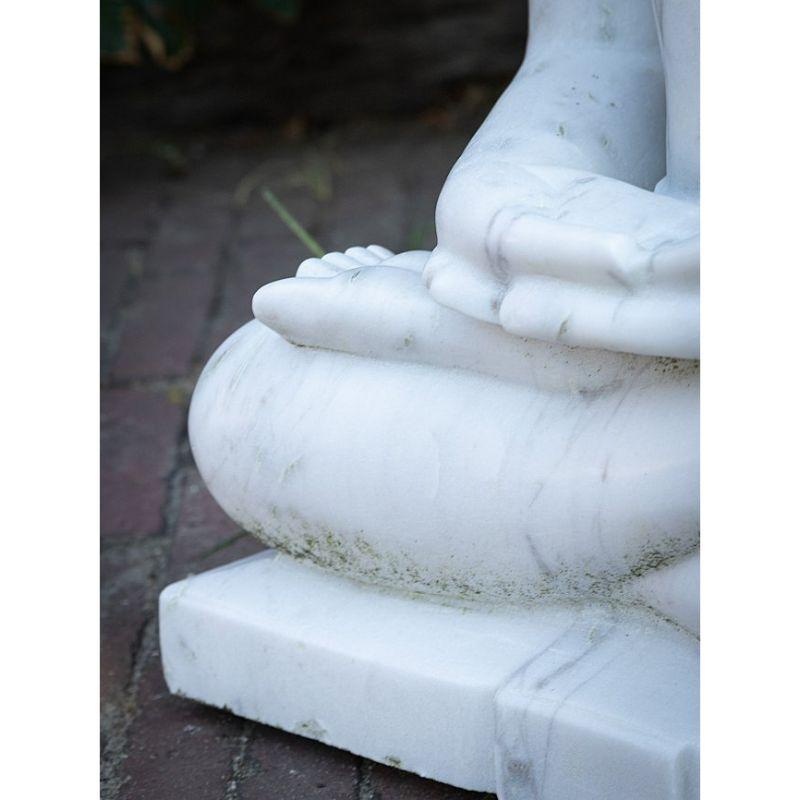 Marble Stone Jain Statue from India For Sale 8