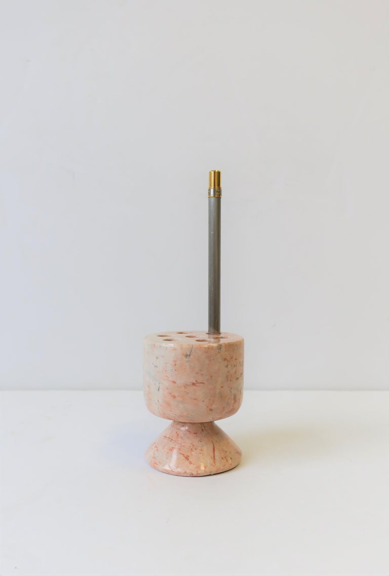 Marble Stone Pen Holder For Sale at 1stDibs