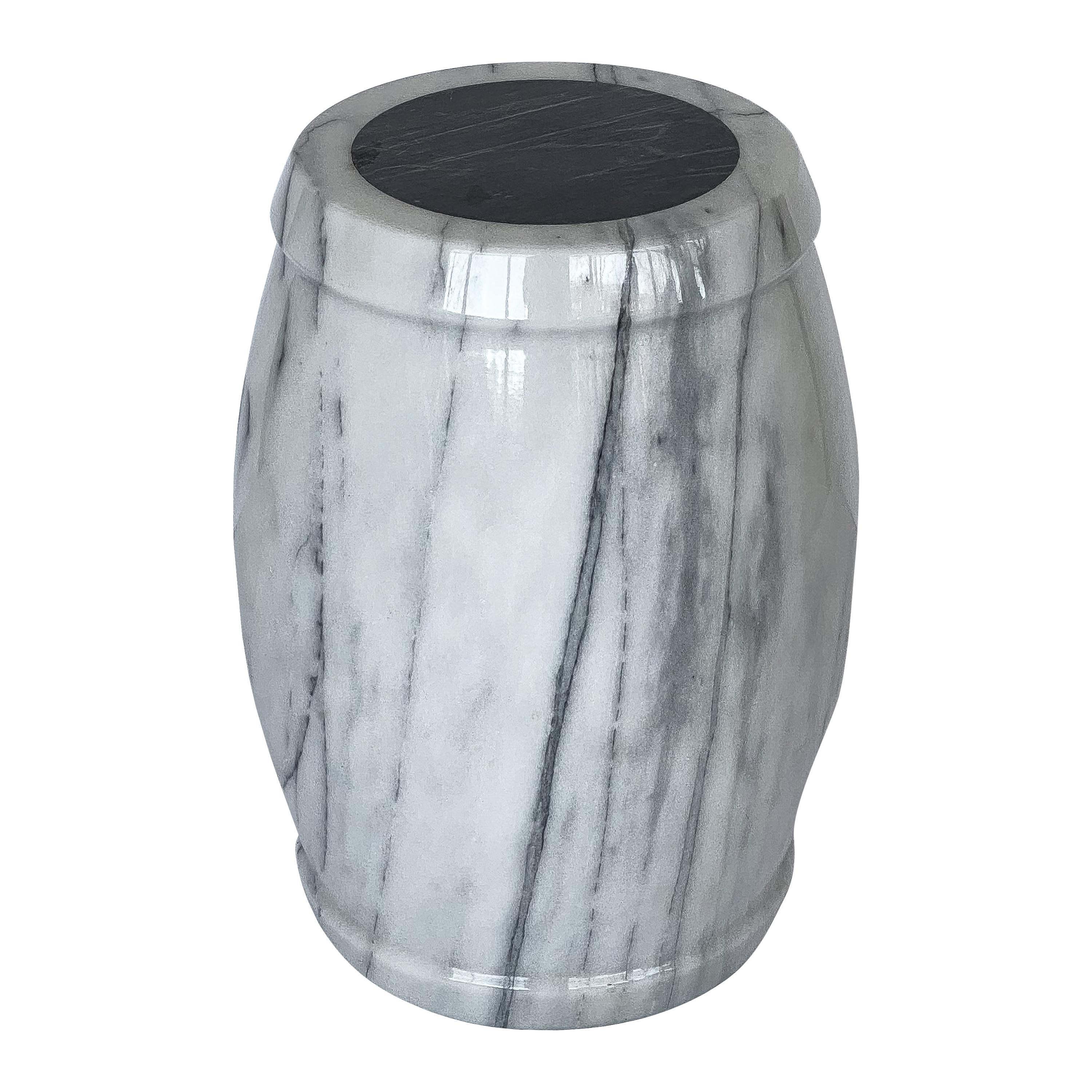 Marble Stool or Side Table