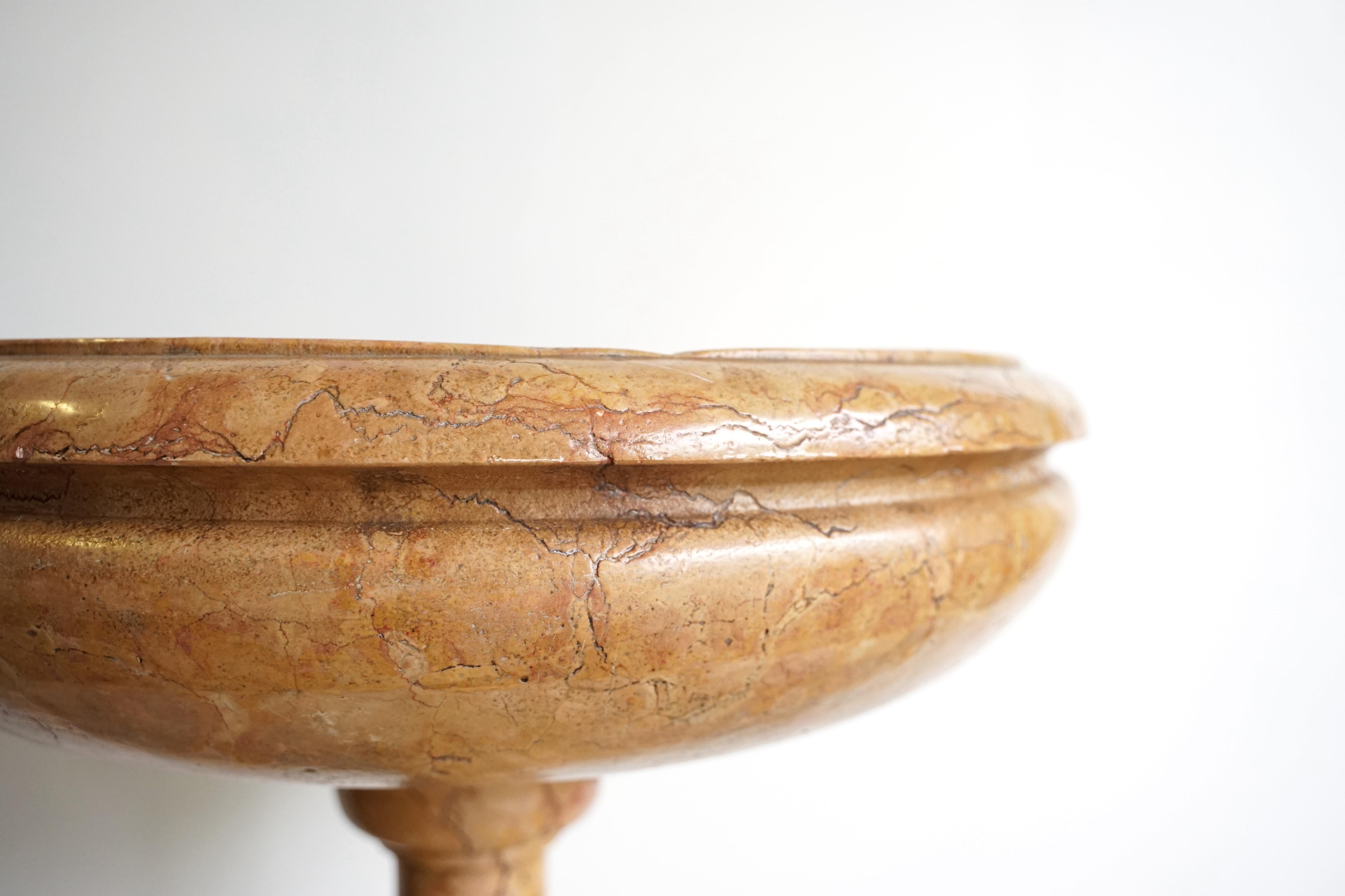 Mid-19th Century Marble Stoup