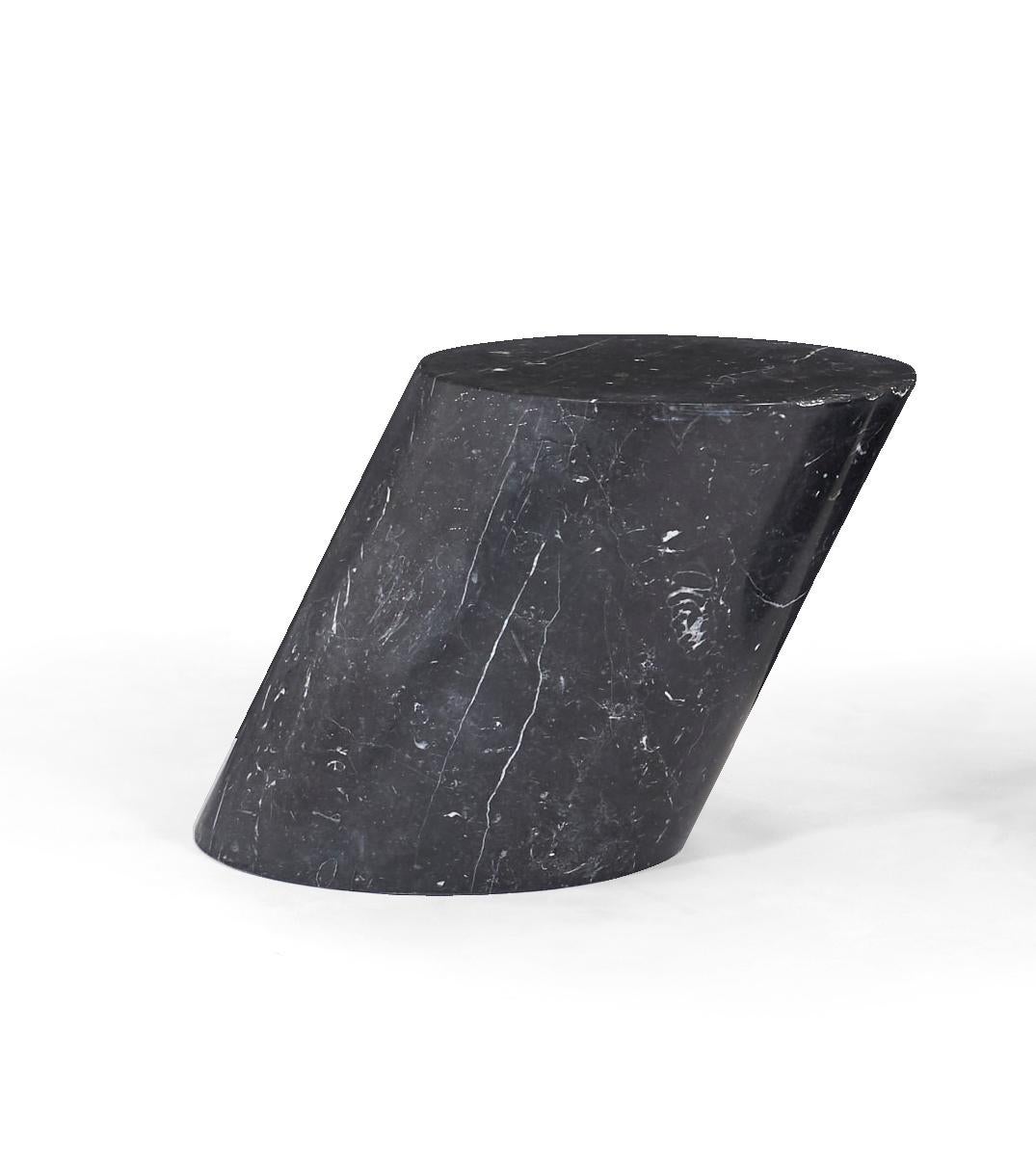 Late 20th Century Marble Stump Tables by Lucia Mercer for Knoll