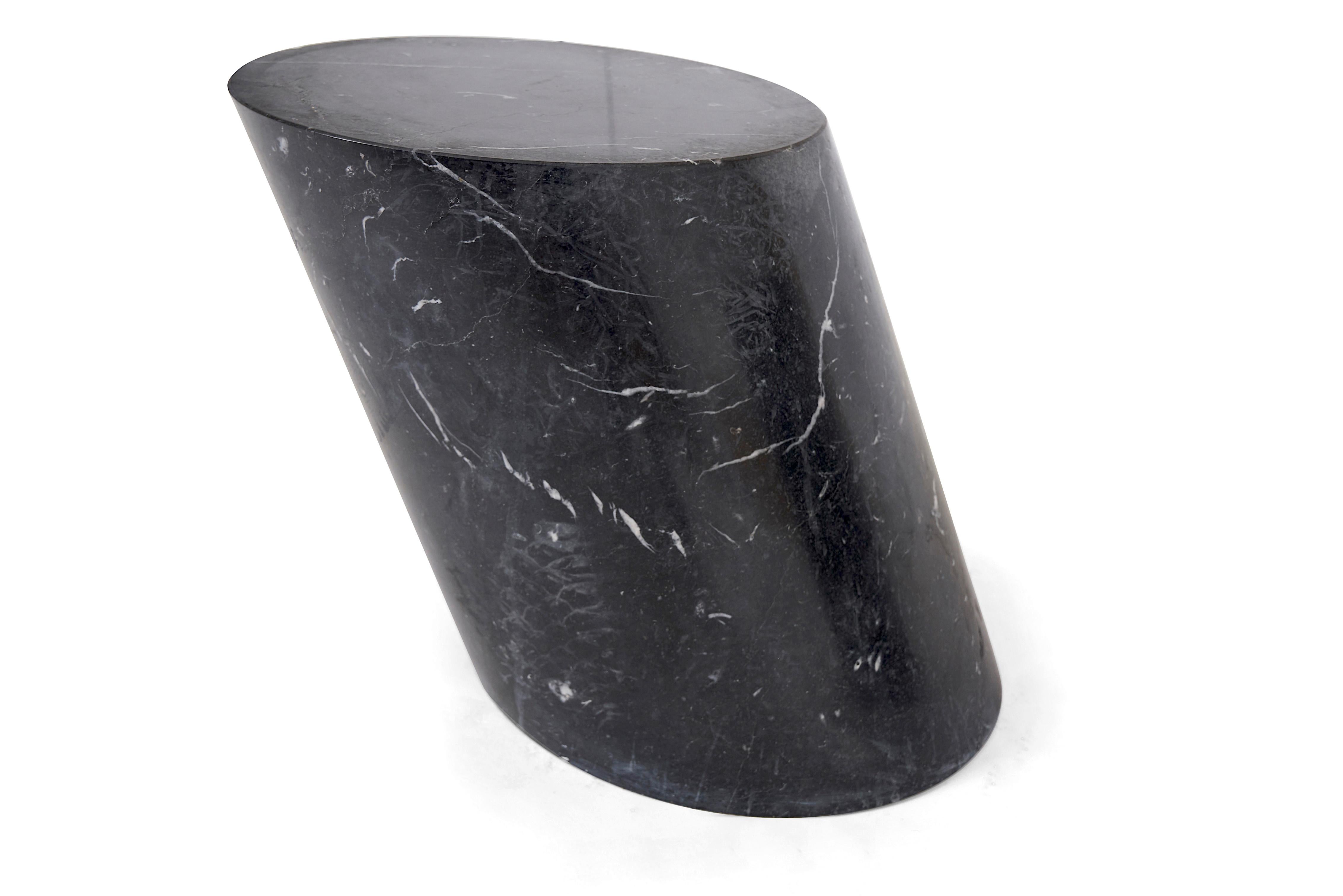 Marble Stump Tables by Lucia Mercer for Knoll 1