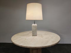 Marble Table Lamp in the style of Knoll, 1960s