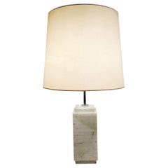 Marble Table Lamp in the style of Knoll, 1960s
