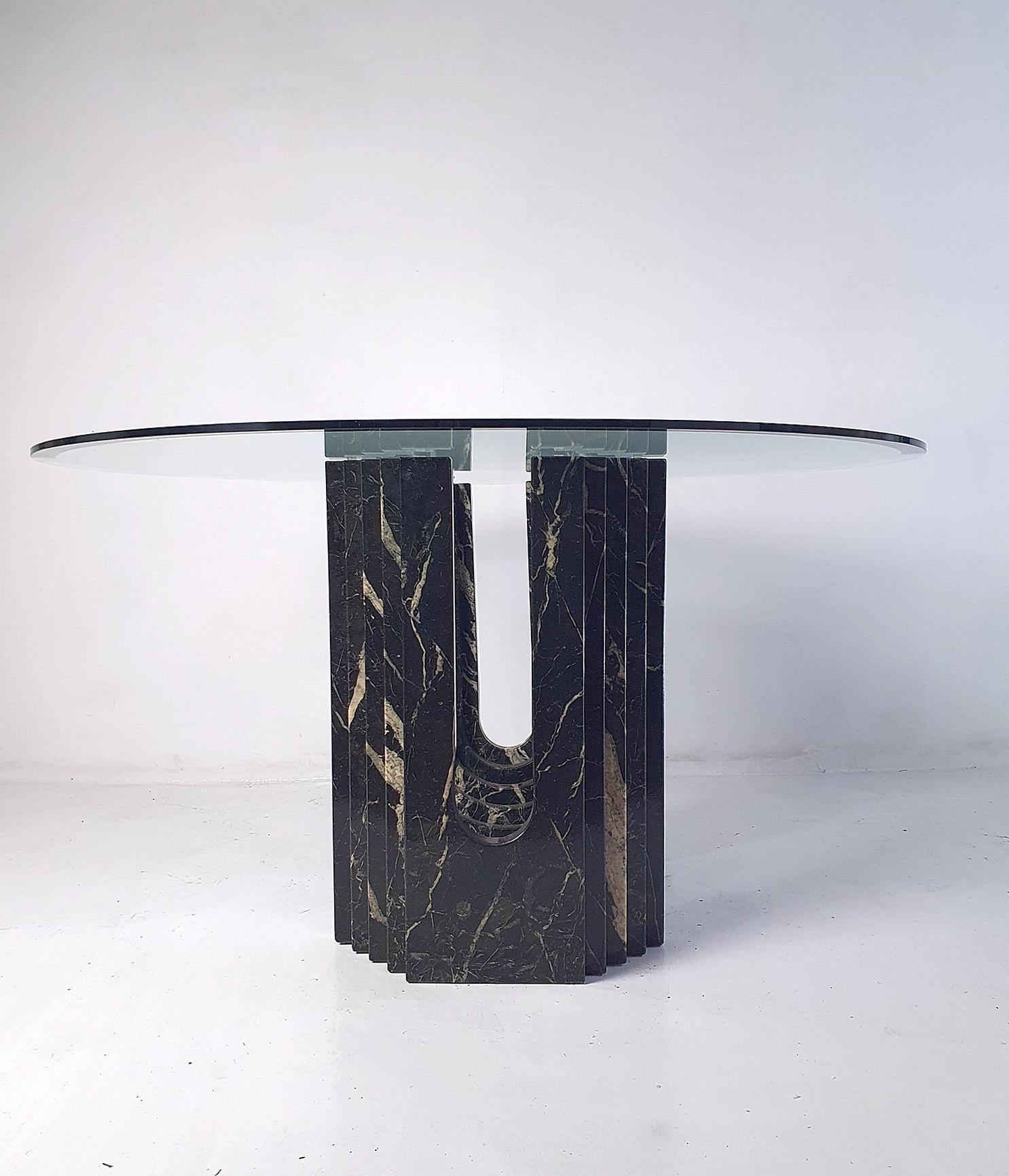 Glass Marble Table by Carlo Scarpa for Cattelan Italia