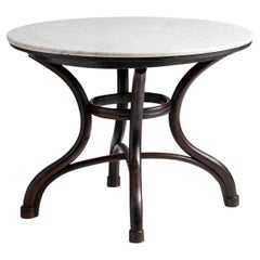 Marble Table by Thonet, Austria, circa 1900