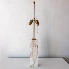 Lampe de table en marbre de Robsjohn-Gibbings pour Hansen