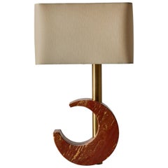 Marble Table Lamp by Sormani