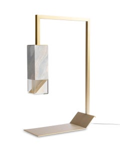 Marmor-Tischlampe Two 01 Revamp Edition von Formaminima