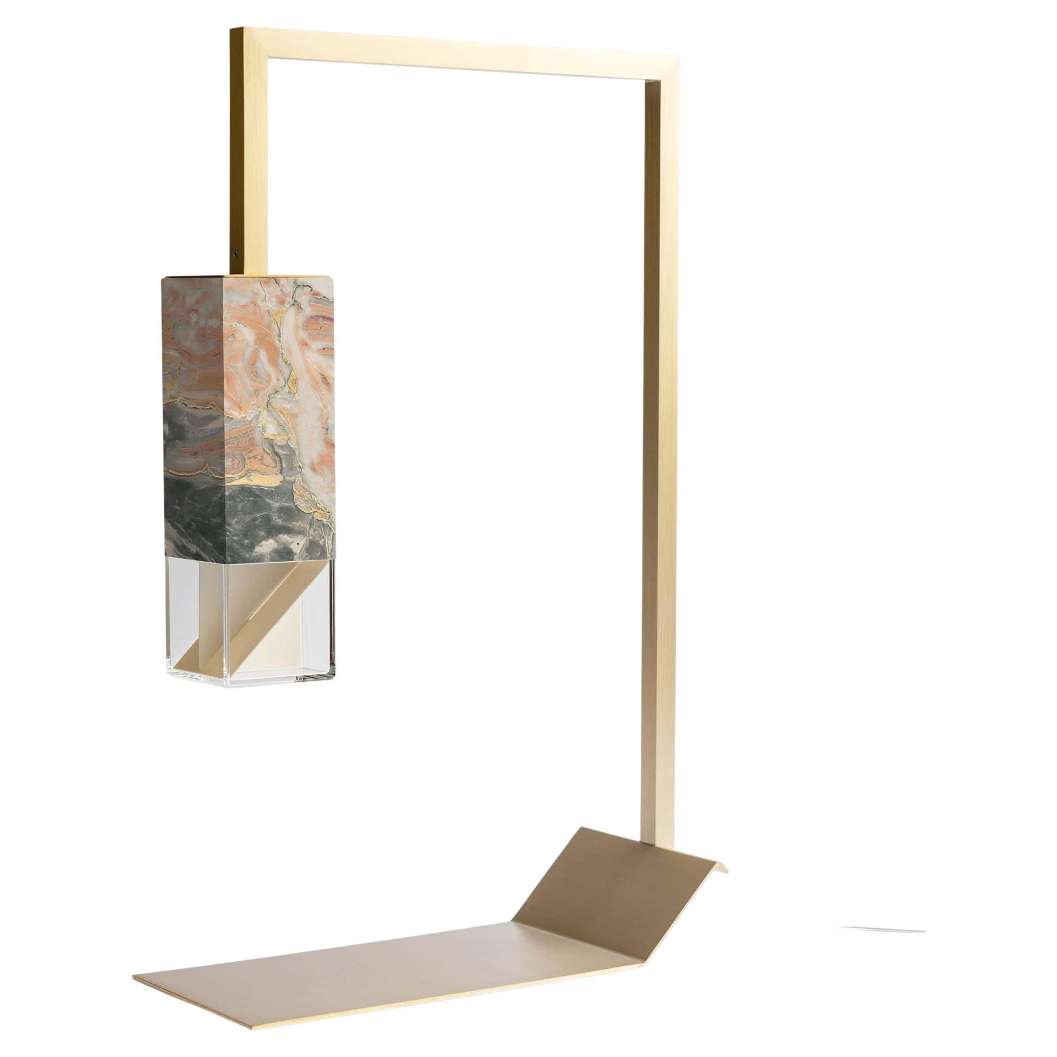Lampe de bureau en marbre Two 02 Revamp Edition de Formaminima en vente