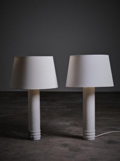 Marble table lamps 'B-10' by Bergboms, Sweden, 1960s