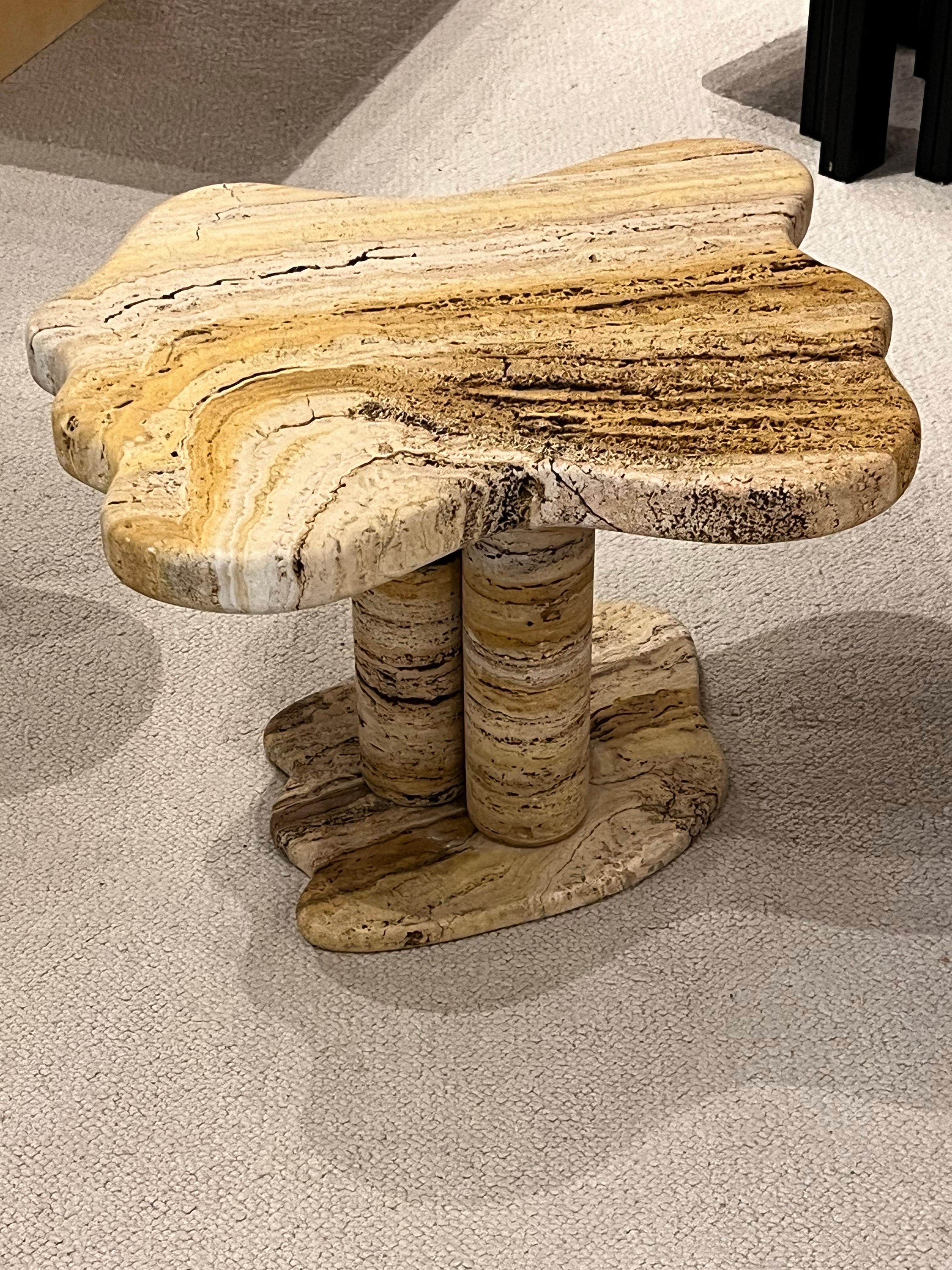Marble  Tables By Jean Frederique Bourdier For Sale 6