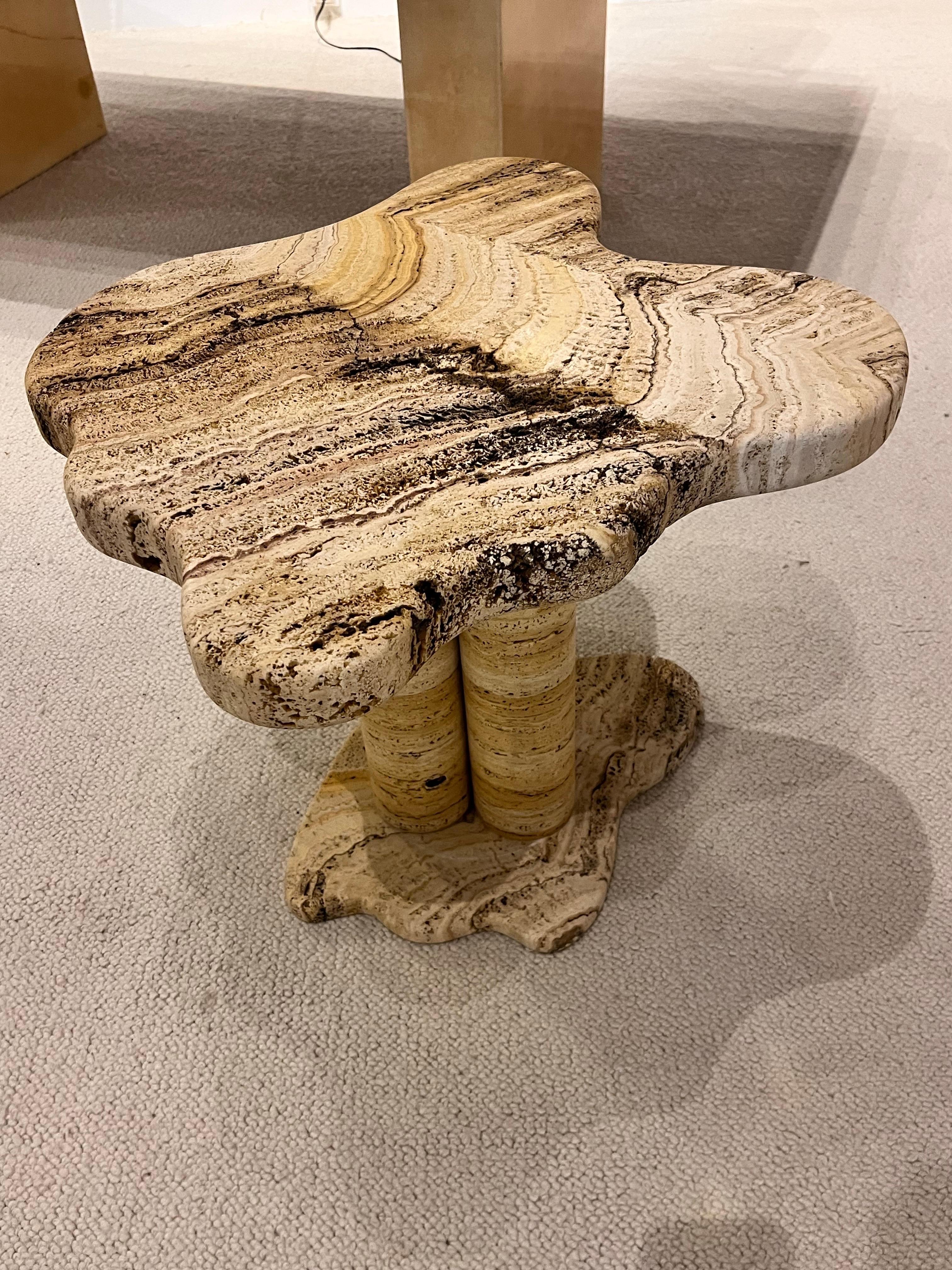 Marble  Tables By Jean Frederique Bourdier For Sale 7