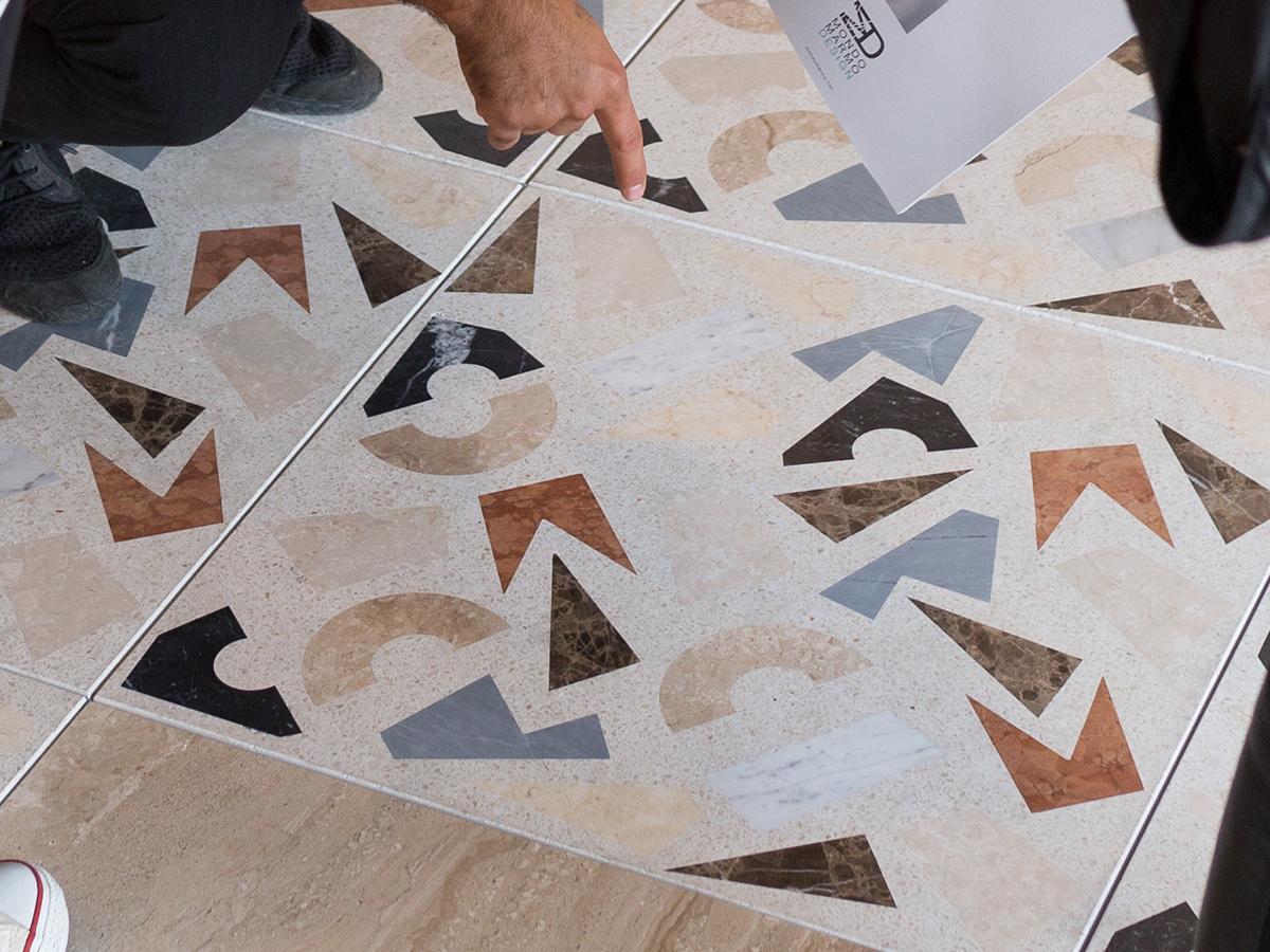 Molded Floor tiles Terrazzo - Barena Decor For Sale