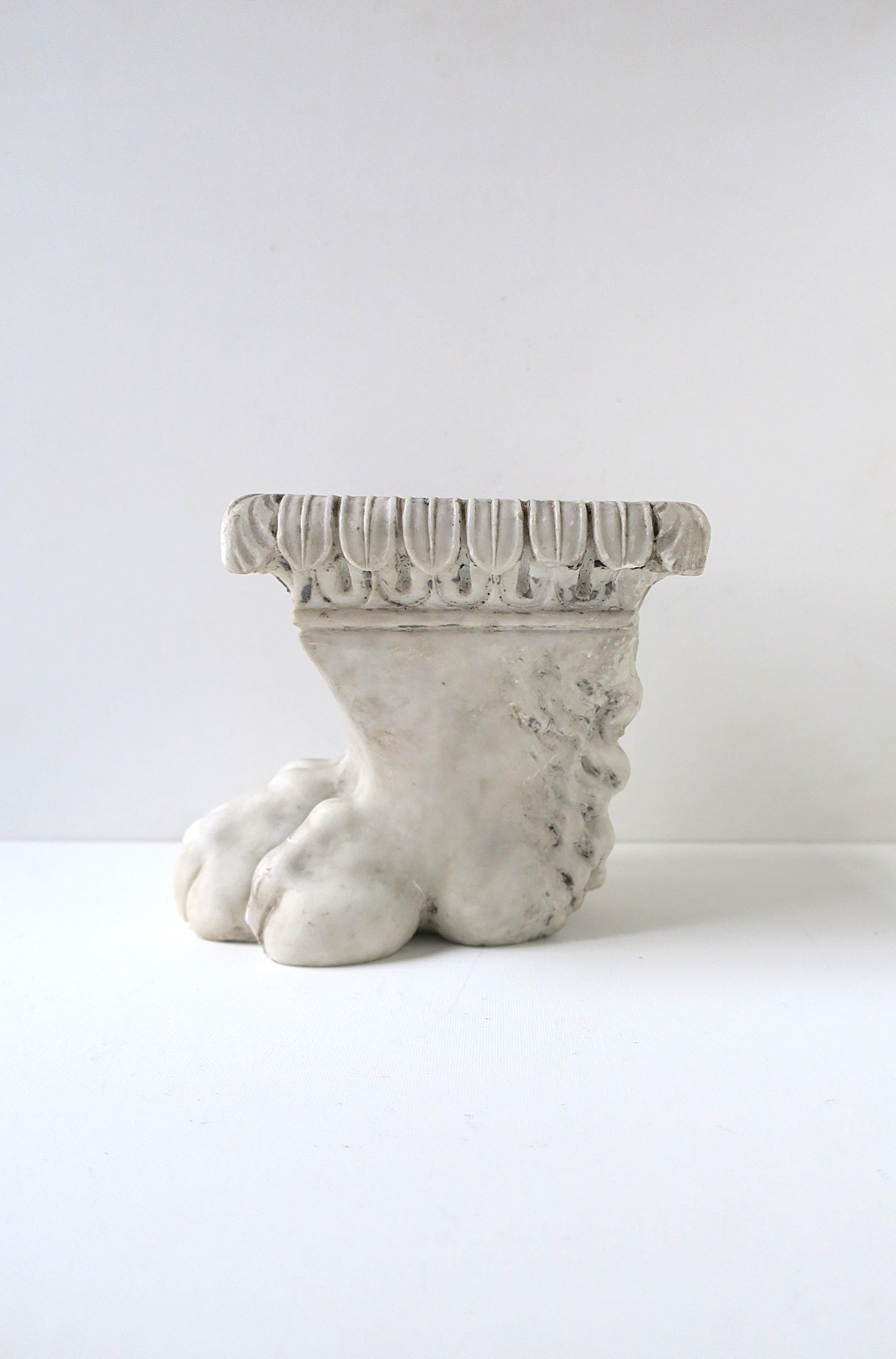 Marbre Tiger Lion Cat Paw Garden Elemental Garden Plant Stand 4
