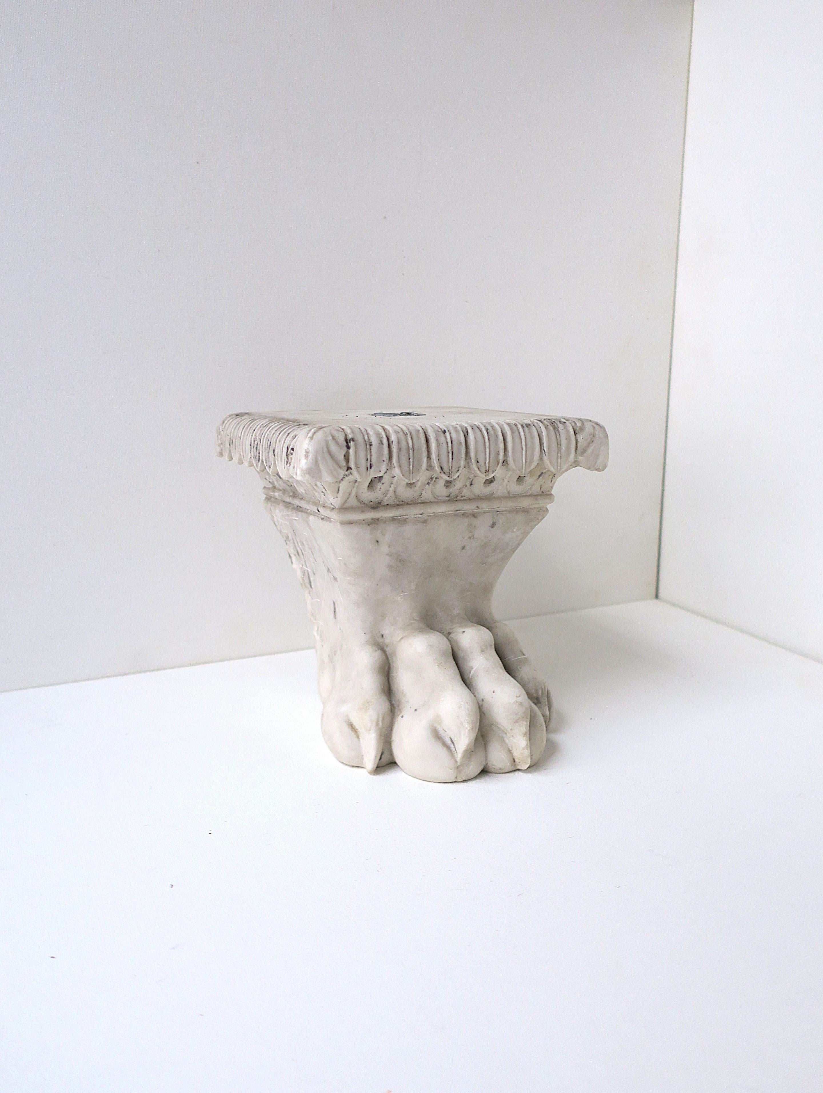 Marbre Tiger Lion Cat Paw Garden Elemental Garden Plant Stand 3
