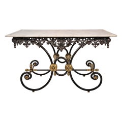Marble-Top Baker
s Table